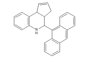 4-(9-anthryl)-3a,4,5,9b-tetrahydro-3H-cyclopenta[c]quinoline