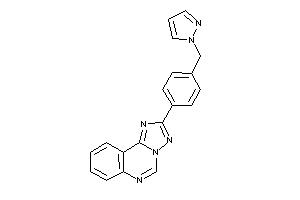 Image of 2-[4-(pyrazol-1-ylmethyl)phenyl]-[1,2,4]triazolo[1,5-c]quinazoline