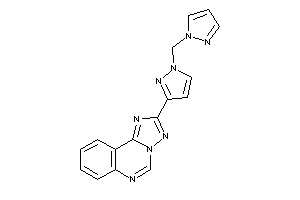 2-[1-(pyrazol-1-ylmethyl)pyrazol-3-yl]-[1,2,4]triazolo[1,5-c]quinazoline