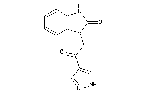 3-[2-keto-2-(1H-pyrazol-4-yl)ethyl]oxindole