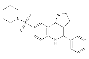 4-phenyl-8-piperidinosulfonyl-3a,4,5,9b-tetrahydro-3H-cyclopenta[c]quinoline