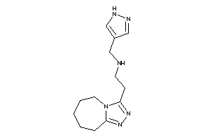 Image of 1H-pyrazol-4-ylmethyl-[2-(6,7,8,9-tetrahydro-5H-[1,2,4]triazolo[4,3-a]azepin-3-yl)ethyl]amine