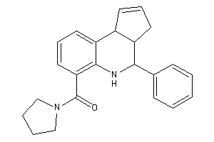 (4-phenyl-3a,4,5,9b-tetrahydro-3H-cyclopenta[c]quinolin-6-yl)-pyrrolidino-methanone
