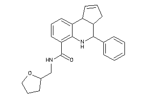 4-phenyl-N-(tetrahydrofurfuryl)-3a,4,5,9b-tetrahydro-3H-cyclopenta[c]quinoline-6-carboxamide