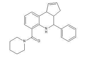 (4-phenyl-3a,4,5,9b-tetrahydro-3H-cyclopenta[c]quinolin-6-yl)-piperidino-methanone