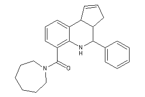 Azepan-1-yl-(4-phenyl-3a,4,5,9b-tetrahydro-3H-cyclopenta[c]quinolin-6-yl)methanone