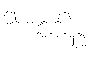 4-phenyl-8-(tetrahydrofurfuryloxy)-3a,4,5,9b-tetrahydro-3H-cyclopenta[c]quinoline