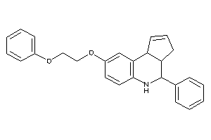 8-(2-phenoxyethoxy)-4-phenyl-3a,4,5,9b-tetrahydro-3H-cyclopenta[c]quinoline