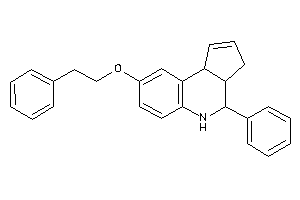 8-phenethyloxy-4-phenyl-3a,4,5,9b-tetrahydro-3H-cyclopenta[c]quinoline
