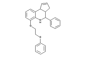 6-(2-phenoxyethoxy)-4-phenyl-3a,4,5,9b-tetrahydro-3H-cyclopenta[c]quinoline