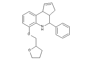 4-phenyl-6-(tetrahydrofurfuryloxy)-3a,4,5,9b-tetrahydro-3H-cyclopenta[c]quinoline