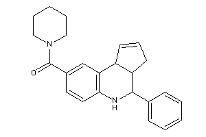 (4-phenyl-3a,4,5,9b-tetrahydro-3H-cyclopenta[c]quinolin-8-yl)-piperidino-methanone
