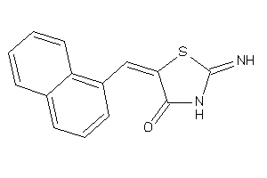 2-imino-5-(1-naphthylmethylene)thiazolidin-4-one