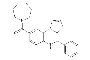 Azepan-1-yl-(4-phenyl-3a,4,5,9b-tetrahydro-3H-cyclopenta[c]quinolin-8-yl)methanone