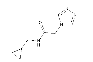 N-(cyclopropylmethyl)-2-(1,2,4-triazol-4-yl)acetamide