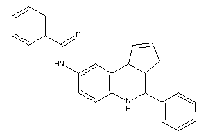 N-(4-phenyl-3a,4,5,9b-tetrahydro-3H-cyclopenta[c]quinolin-8-yl)benzamide