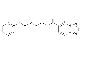 3-phenethyloxypropyl(tetrazolo[5,1-f]pyridazin-6-yl)amine