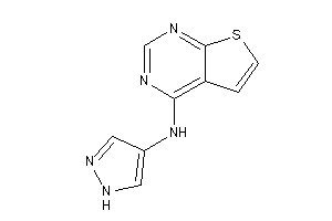 1H-pyrazol-4-yl(thieno[2,3-d]pyrimidin-4-yl)amine