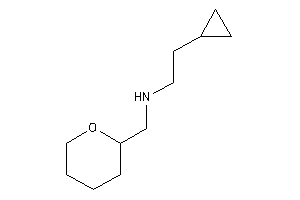 2-cyclopropylethyl(tetrahydropyran-2-ylmethyl)amine