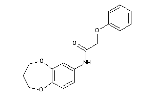 Image of N-(3,4-dihydro-2H-1,5-benzodioxepin-7-yl)-2-phenoxy-acetamide