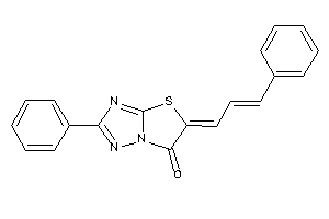 5-cinnamylidene-2-phenyl-thiazolo[2,3-e][1,2,4]triazol-6-one