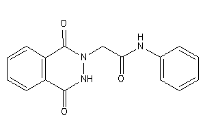 2-(1,4-diketo-3H-phthalazin-2-yl)-N-phenyl-acetamide