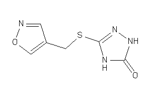 Image of 3-(isoxazol-4-ylmethylthio)-1,4-dihydro-1,2,4-triazol-5-one