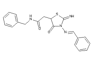 2-[3-(benzalamino)-2-imino-4-keto-thiazolidin-5-yl]-N-benzyl-acetamide