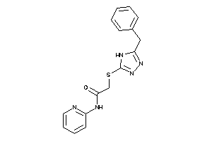 2-[(5-benzyl-4H-1,2,4-triazol-3-yl)thio]-N-(2-pyridyl)acetamide