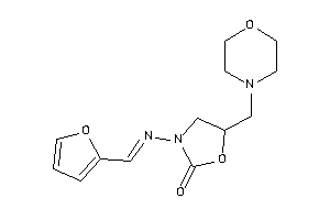 3-(2-furfurylideneamino)-5-(morpholinomethyl)oxazolidin-2-one