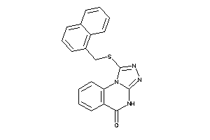 1-(1-naphthylmethylthio)-4H-[1,2,4]triazolo[4,3-a]quinazolin-5-one