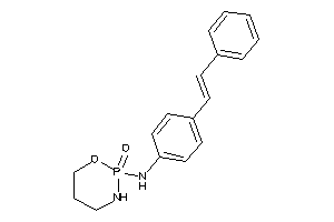 (1-keto-6-oxa-2-aza-1$l^{5}-phosphacyclohex-1-yl)-(4-styrylphenyl)amine