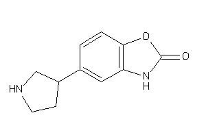 5-pyrrolidin-3-yl-3H-1,3-benzoxazol-2-one