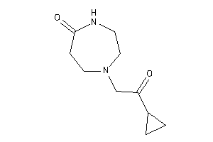 Image of 1-(2-cyclopropyl-2-keto-ethyl)-1,4-diazepan-5-one