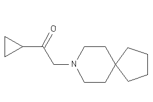 Image of 2-(8-azaspiro[4.5]decan-8-yl)-1-cyclopropyl-ethanone