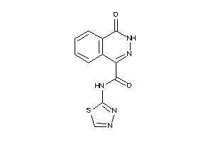 Image of 4-keto-N-(1,3,4-thiadiazol-2-yl)-3H-phthalazine-1-carboxamide