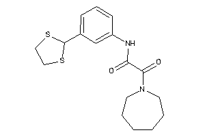 Image of 2-(azepan-1-yl)-N-[3-(1,3-dithiolan-2-yl)phenyl]-2-keto-acetamide