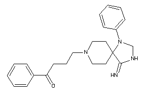 Image of 4-(4-imino-1-phenyl-1,3,8-triazaspiro[4.5]decan-8-yl)-1-phenyl-butan-1-one