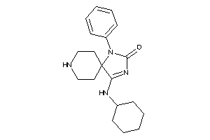 Image of 1-(cyclohexylamino)-4-phenyl-2,4,8-triazaspiro[4.5]dec-1-en-3-one