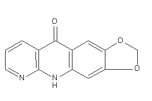 5H-[1,3]benzodioxolo[6,5-b][1,8]naphthyridin-10-one