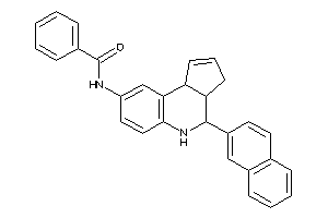 N-[4-(2-naphthyl)-3a,4,5,9b-tetrahydro-3H-cyclopenta[c]quinolin-8-yl]benzamide