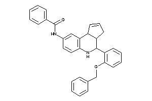 N-[4-(2-benzoxyphenyl)-3a,4,5,9b-tetrahydro-3H-cyclopenta[c]quinolin-8-yl]benzamide