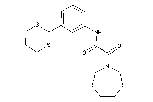Image of 2-(azepan-1-yl)-N-[3-(1,3-dithian-2-yl)phenyl]-2-keto-acetamide