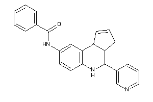 N-[4-(3-pyridyl)-3a,4,5,9b-tetrahydro-3H-cyclopenta[c]quinolin-8-yl]benzamide