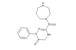 3-(1,4-diazepane-1-carbonyl)-1-phenyl-4,5-dihydro-1,2,4-triazin-6-one