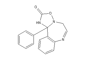 11b-phenyl-1,5-dihydro-[1,2,4]oxadiazolo[2,3-d][1,4]benzodiazepin-2-one