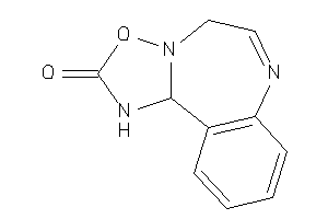 5,11b-dihydro-1H-[1,2,4]oxadiazolo[2,3-d][1,4]benzodiazepin-2-one