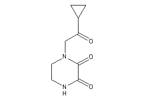 1-(2-cyclopropyl-2-keto-ethyl)piperazine-2,3-quinone