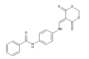 Image of N-[4-[(4,6-diketo-1,3-dioxan-5-ylidene)methylamino]phenyl]benzamide