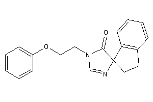 3-(2-phenoxyethyl)spiro[2-imidazoline-5,1'-indane]-4-one